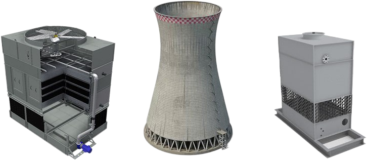 انواع برج خنک کننده