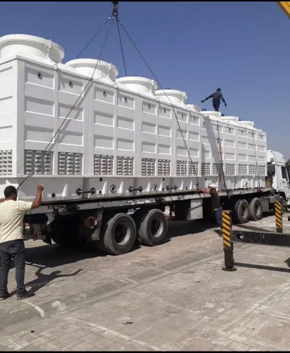 بار زدن کولینگ تاور برای ارسال