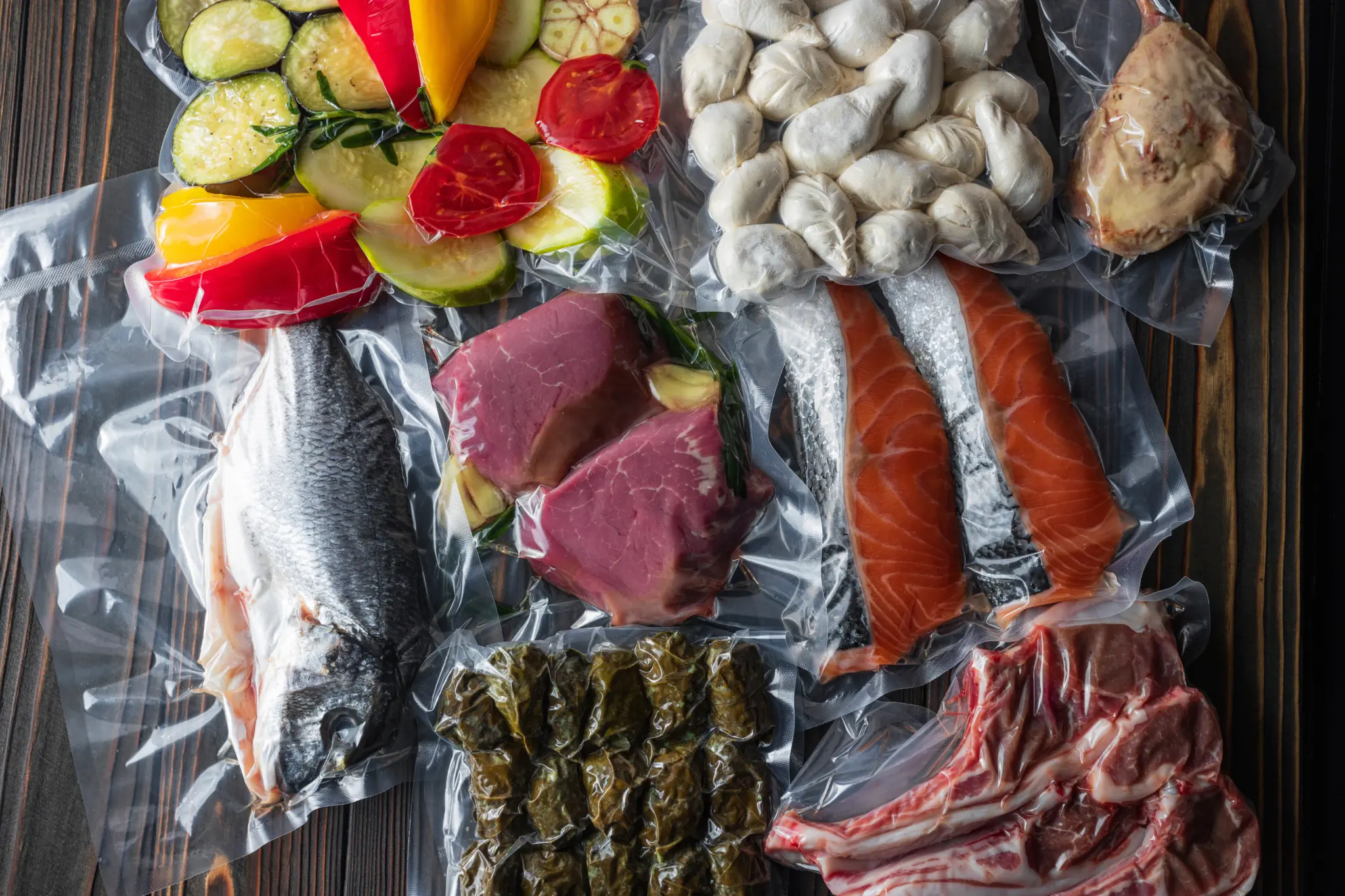 وکیوم مواد غذایی